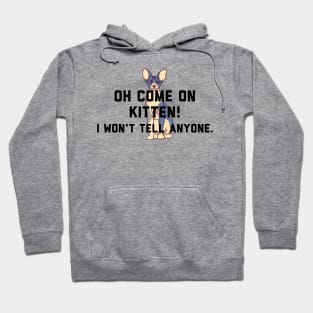 Oh come on Kitten, I won't tell anyone - Letterkenny Hoodie